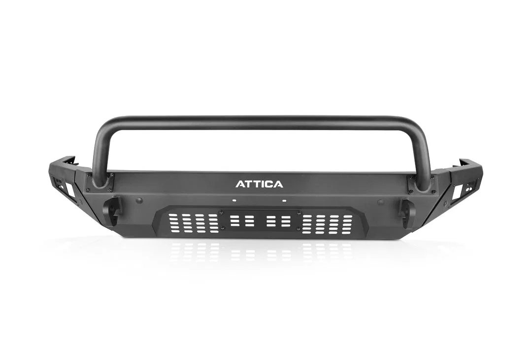 ATTTU01A105-BX – WINJET Bumper, Modular Design Direct Fit With Bull Bar With Internal Winch Mount With D-Ring Mounts ...